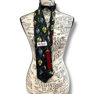 Vintage 90s Men’s The Grinch Christmas Tie 1996 Esprit de Corp